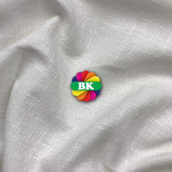 Kain Katun Asaawa Motif White