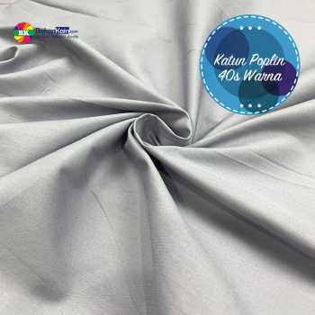 Kain Katun poplin 40s Warna