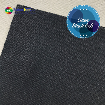 Kain Linen Black 6x6 