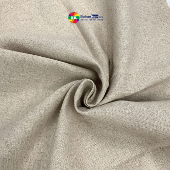 Kain Linen Cotton 10s 02 Natural