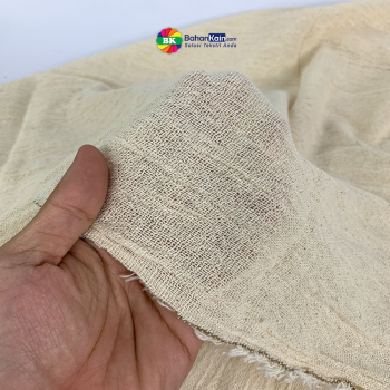 Kain Linen Cotton Savana Nat Soft