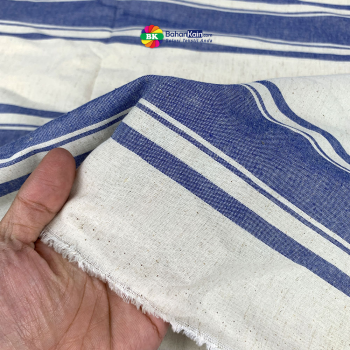 Kain Linen CR Denim Stripe