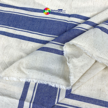 Kain Linen CR Denim Stripe