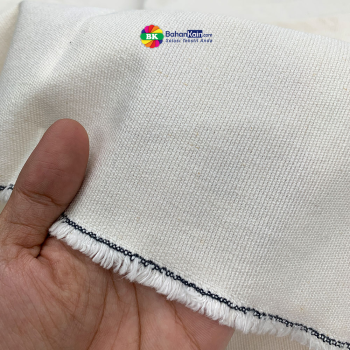 Kain linen Off White B Doubling Tebal