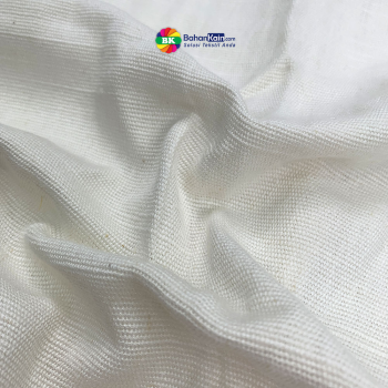 Kain linen Off White B Doubling Tebal