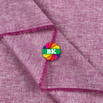 Kain Linen Pink Gulabi