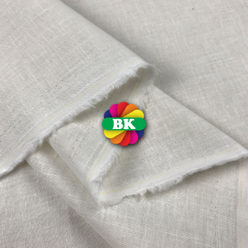 Kain Linen Slub 15x15 White