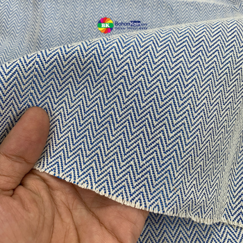 Kain Palm Herringbone Canvas