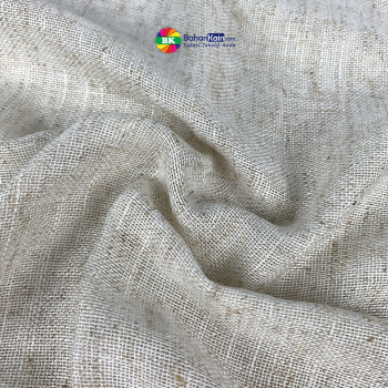 Kain Rayon Linen Slub Natural