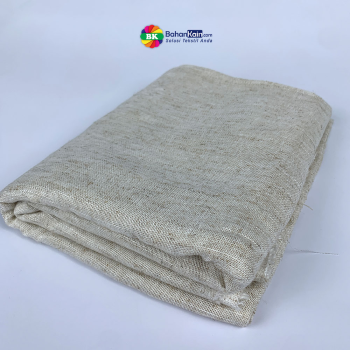 Kain Rayon Linen Slub Natural