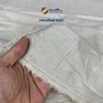 Kain Rayon Linen Twill Spandex Natural