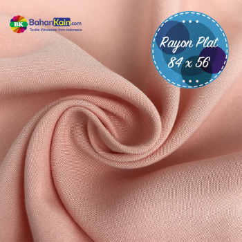 Kain Rayon Tebal Dusty Pink