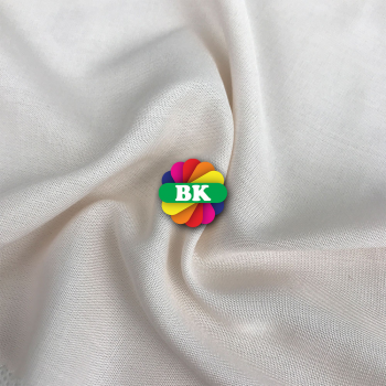 Kain Rayon tebal warna soft pink