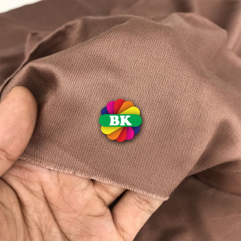 Kain Rayon Twill Uniqlo warna coklat