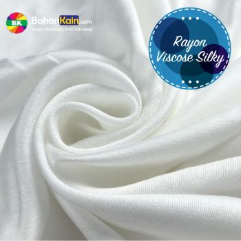 Kain Rayon Viscose Silky