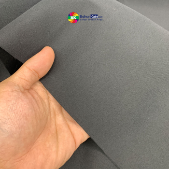 Kain Saga Hitam Bahan Seragam Bela Diri