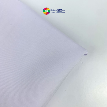 Kain Saga Putih Bahan Seragam Bela Diri