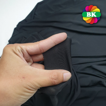 Kain Spandex Jersey Hitam