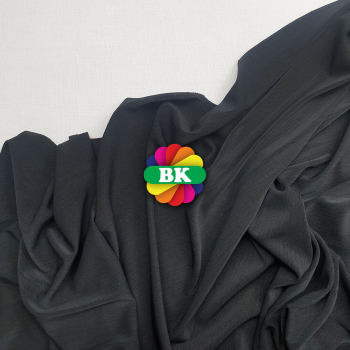 Kain Spandex Jersey Hitam