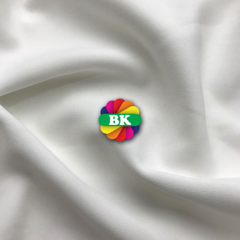 Kain Spandex Scuba Putih