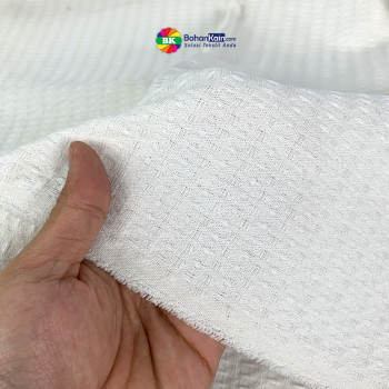 Kain Cotton Wafer White