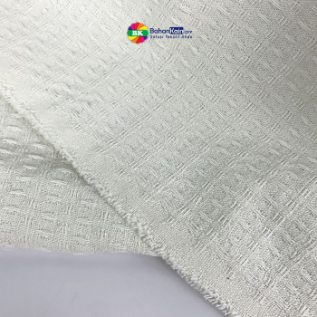 Kain Cotton Wafer White