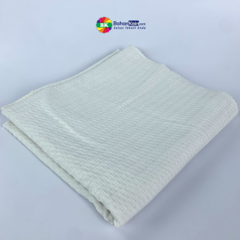 Kain Cotton Wafer White