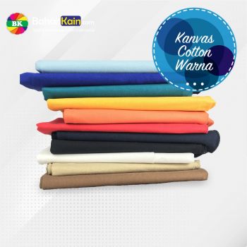 Kanvas Cotton Warna