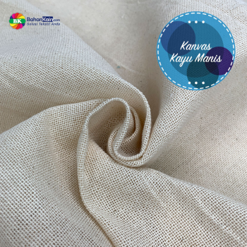 Kanvas Katun Kayu Manis