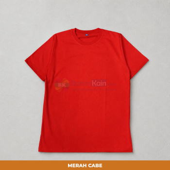 Kaos  Cotton Combed 30s Lengan Pendek