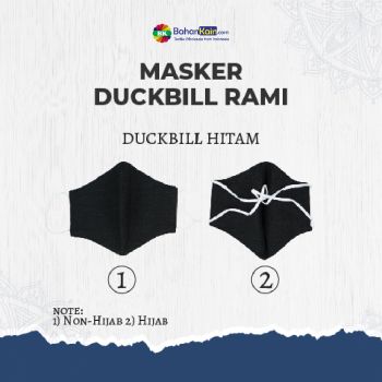 Masker Duckbill Rami