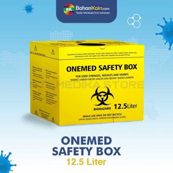 Onemed Safety Box / Tempat Limbah Medis Onemed