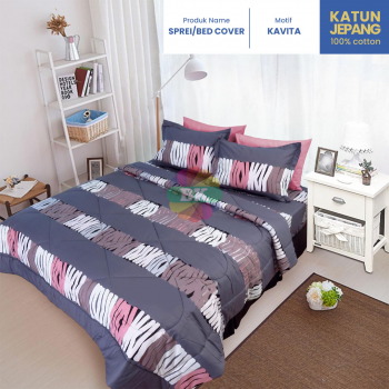 Sprei / Bed Cover Katun Jepang Motif