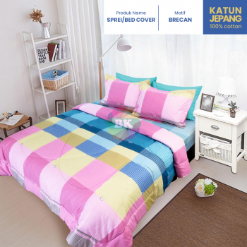 Sprei / Bed Cover Katun Jepang Motif