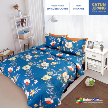 Sprei / Bed Cover Katun Jepang Motif