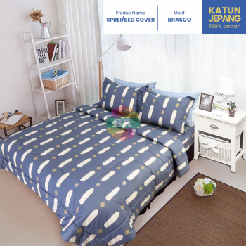 Sprei / Bed Cover Katun Jepang Motif