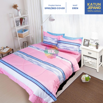 Sprei / Bed Cover Katun Jepang Motif