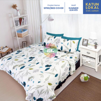 Sprei / bed cover katun lokal motif