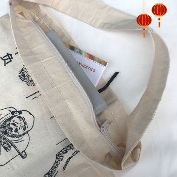 Totebag Kanvas Chinese Wisdom Katun