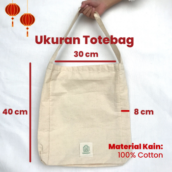 Totebag Kanvas Chinese Wisdom Katun