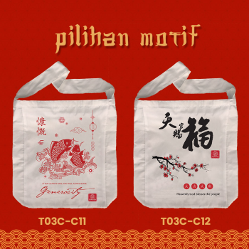 Totebag Kanvas Chinese Wisdom Katun