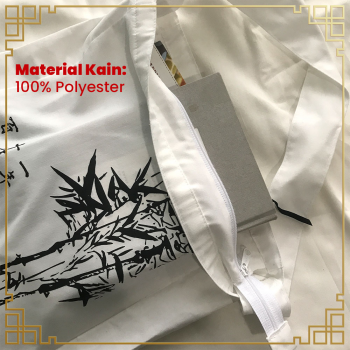 Totebag Kanvas Chinese Wisdom Polyester