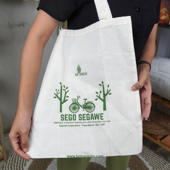 Totebag Blacu Go Green
