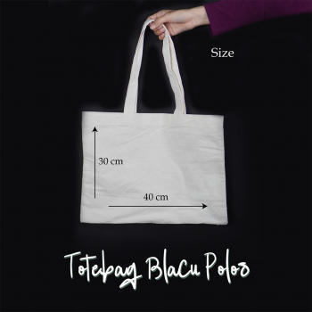Totebag Polos Bahan Blacu TC